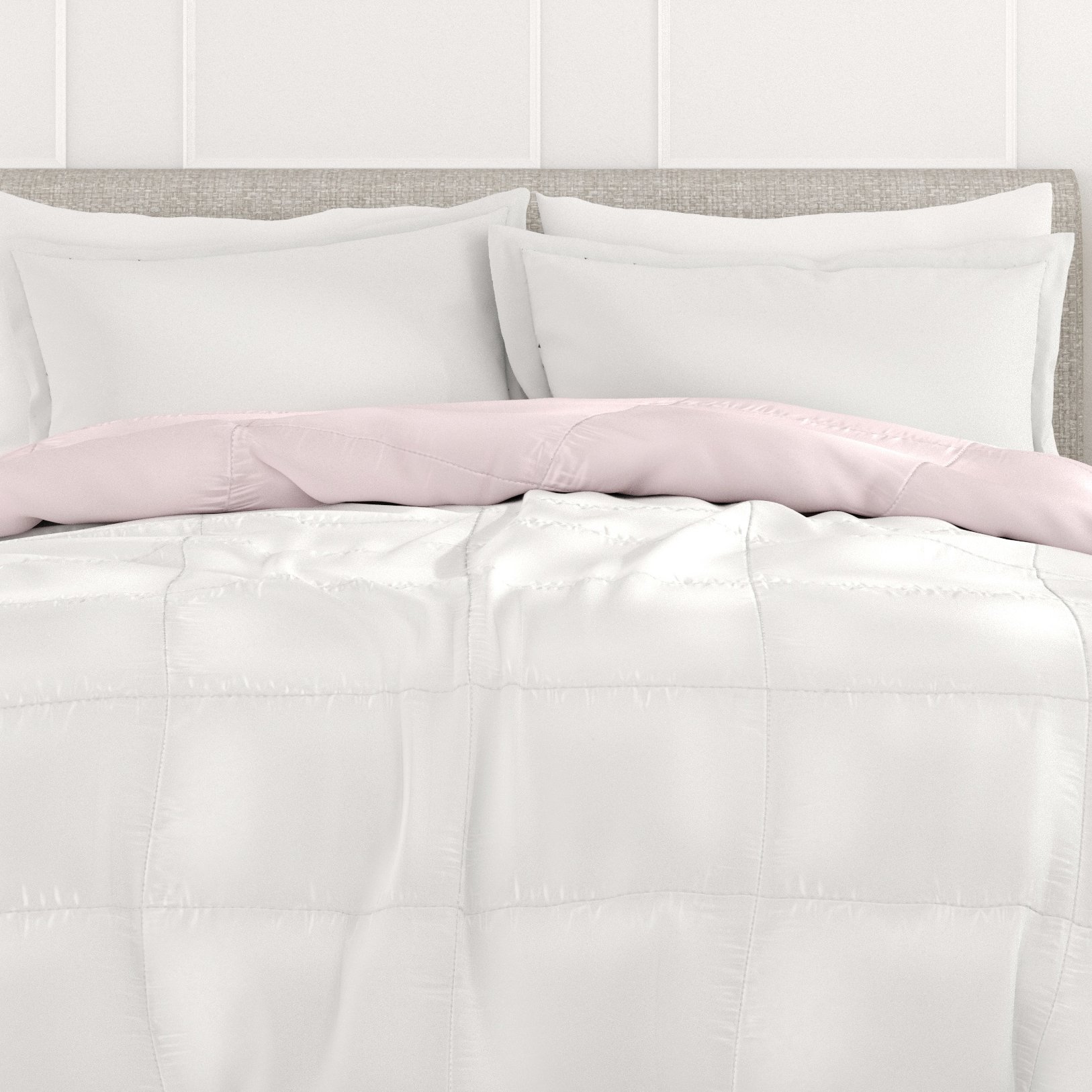 Solid Reversible Comforters