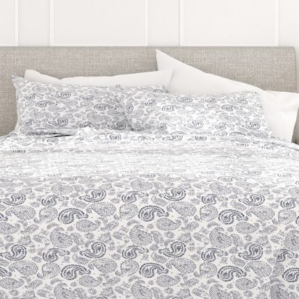 4-Piece Retro Paisley Design Set