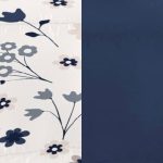 Floral and solid color fabric patterns